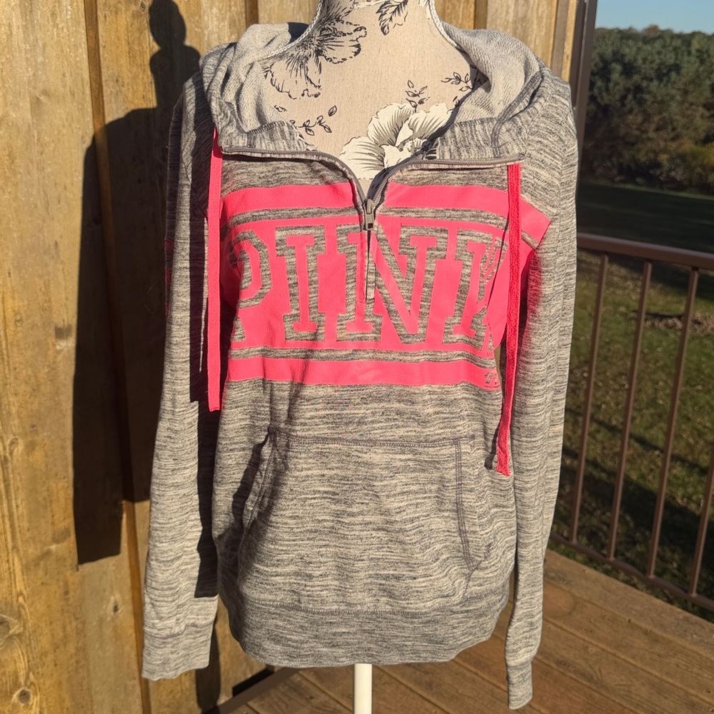 Victoria's Secret Pink Gray Hoodie